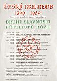 Slavnosti Slavnosti pětilisté růže 1969, plakát